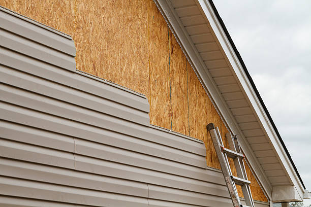 Professional Siding Repair technician working in Dundas, MN